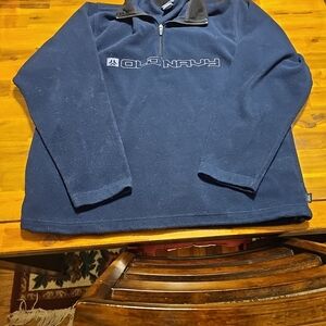 Old Navy Navy Blue Fleece Pullover
